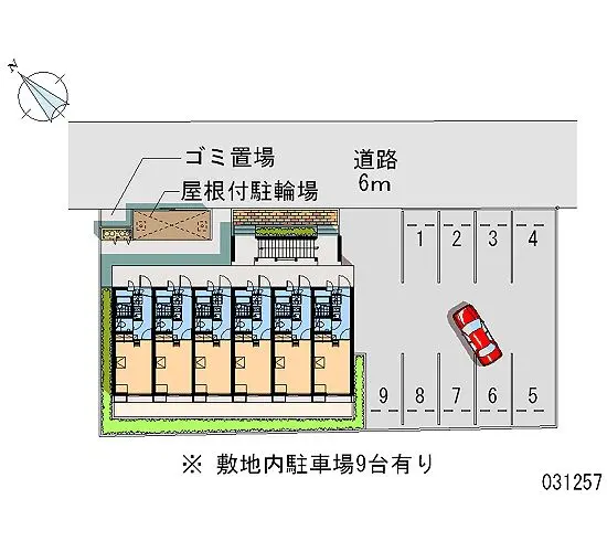 ★手数料０円★彦根市高宮町　月極駐車場（LP）